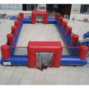 news inflatable football shooting game